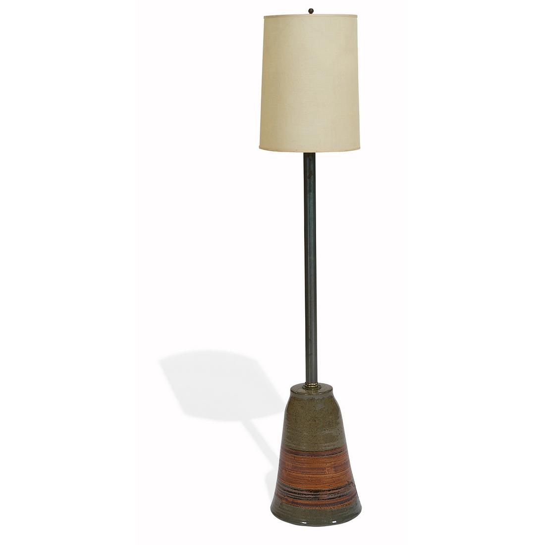 John Glick for Plum Tree Pottery floor lamp (1 of 1)