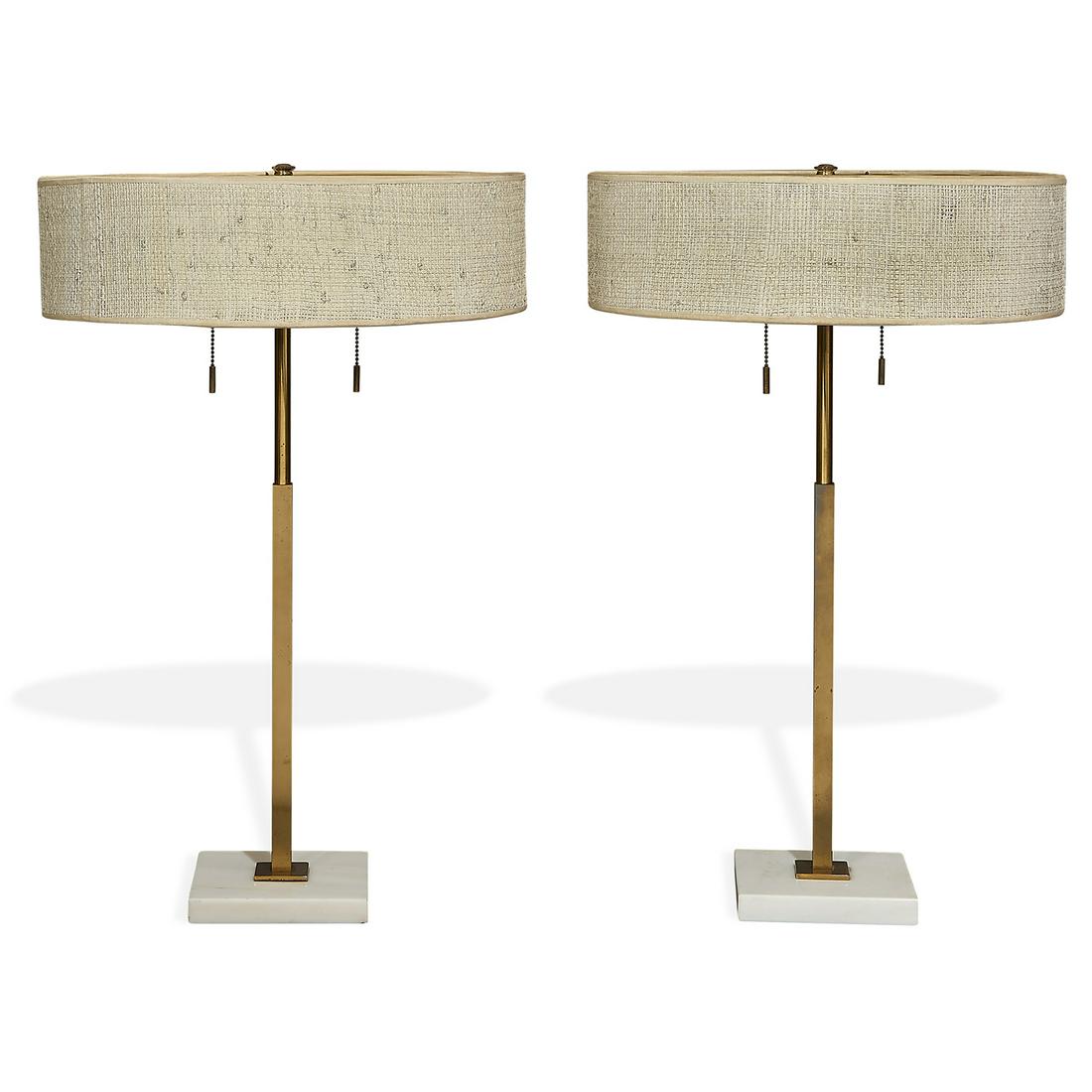Gerald Edwin Thurston / Stiffel table lamps, pair (1 of 1)