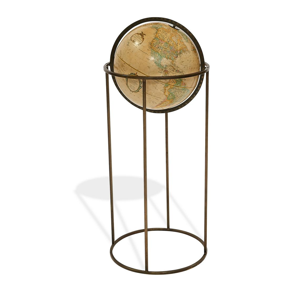 In the Style of Paul McCobb floor globe (1 of 1)