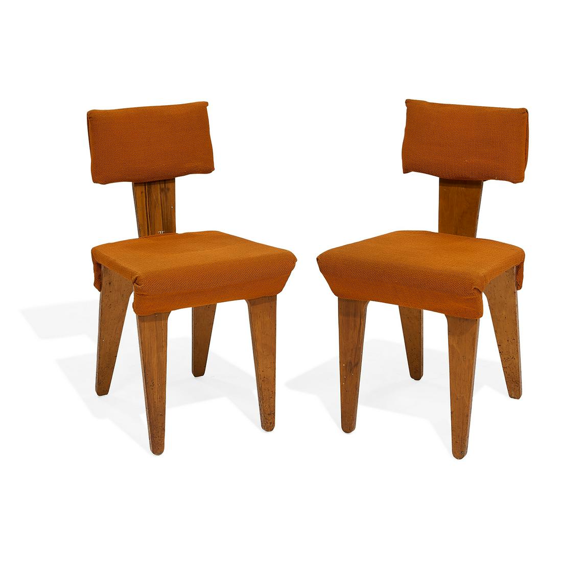 Nathan Lerner chairs, pair (1 of 1)