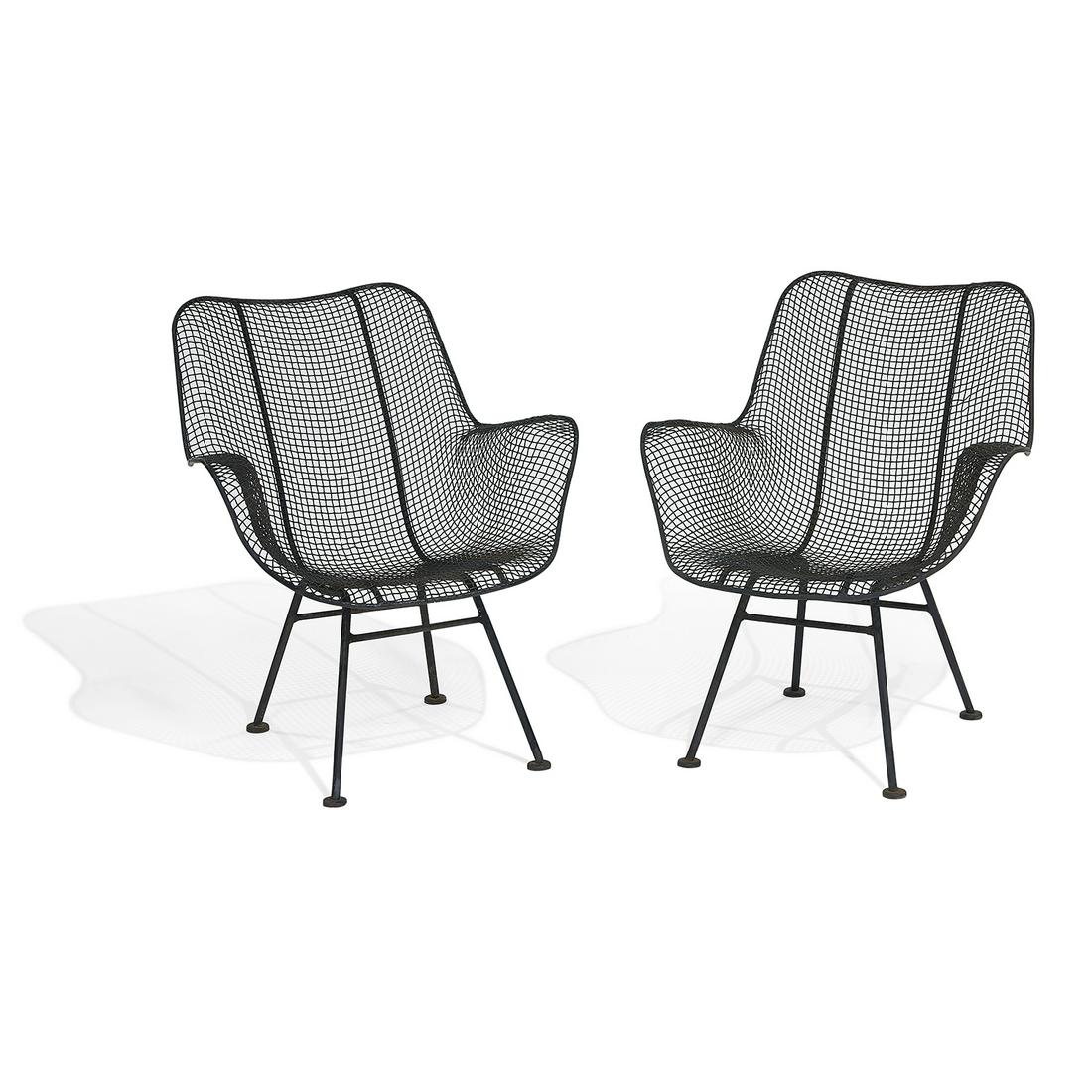 Russell Woodard for Woodard lounge chairs, pair (1 of 1)