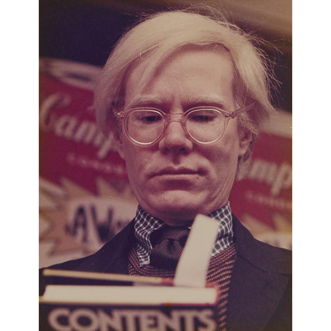 Richard Rupert, Andy Warhol, circa 1974 (1 of 2)