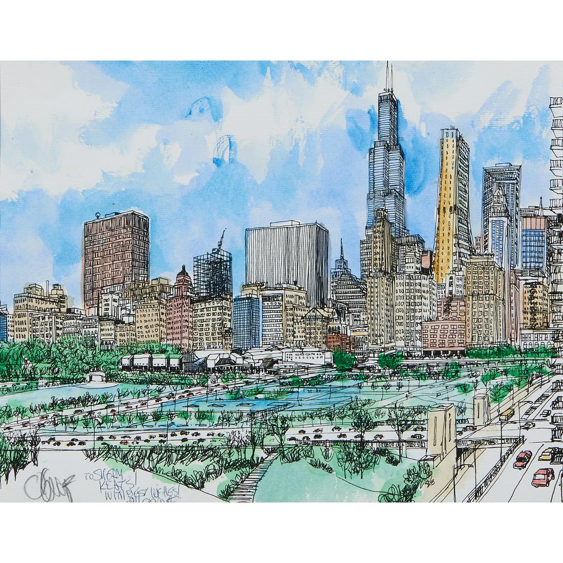 Bill Olendorf, Skylines and Seascape (1 of 4)