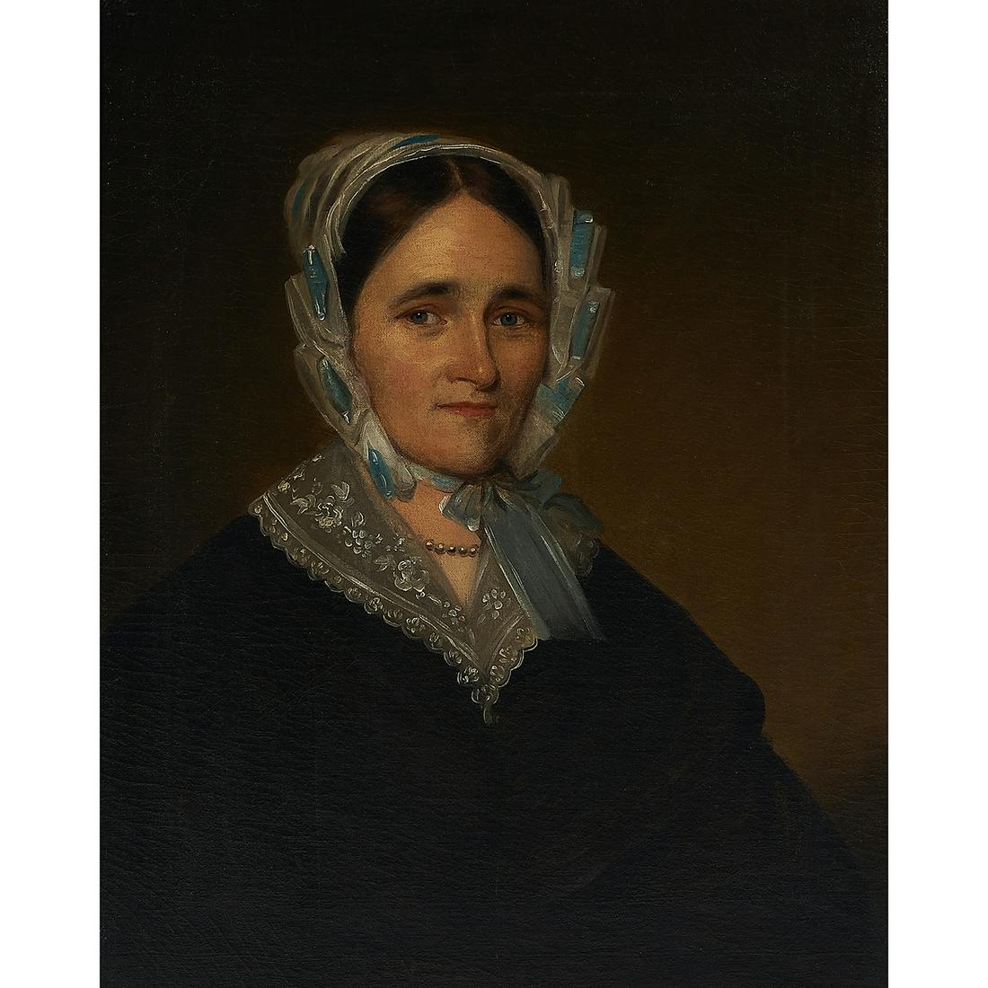 Artist Unknown, Portraits (a set of four works) (1 of 8)