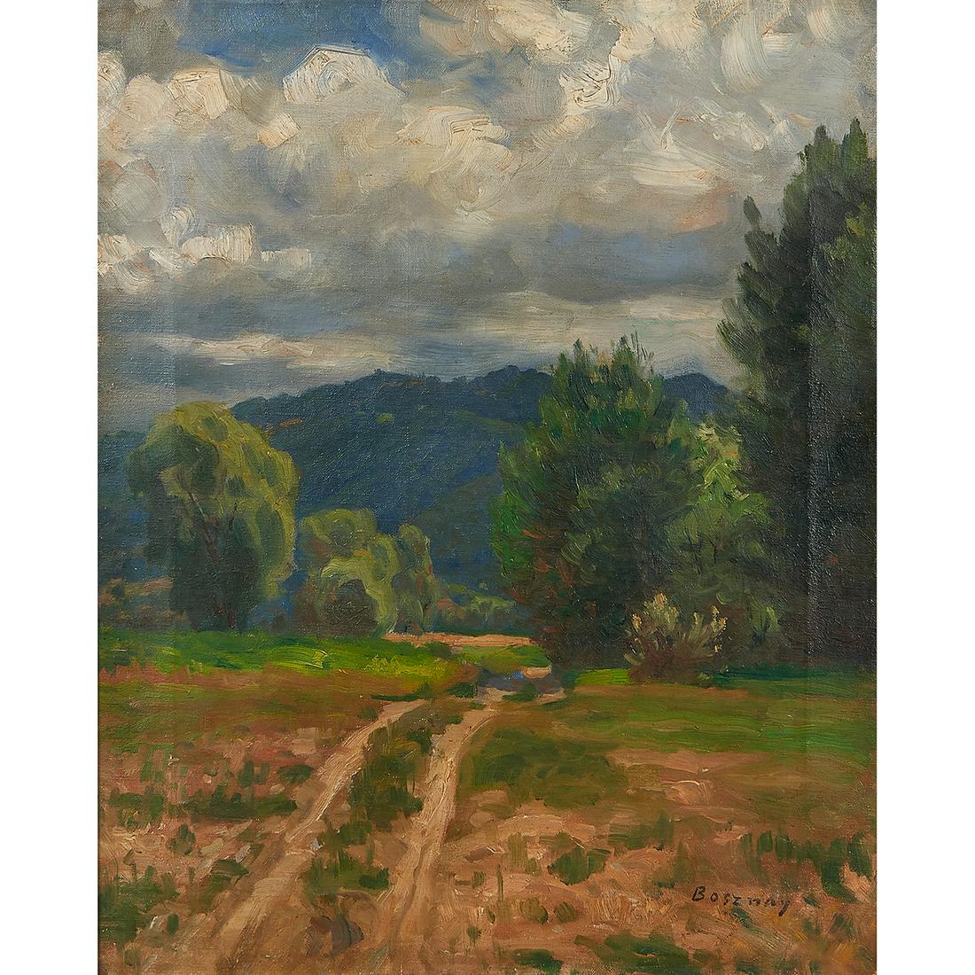 Istvan Boszenay, Foothills with Country Road (1 of 2)