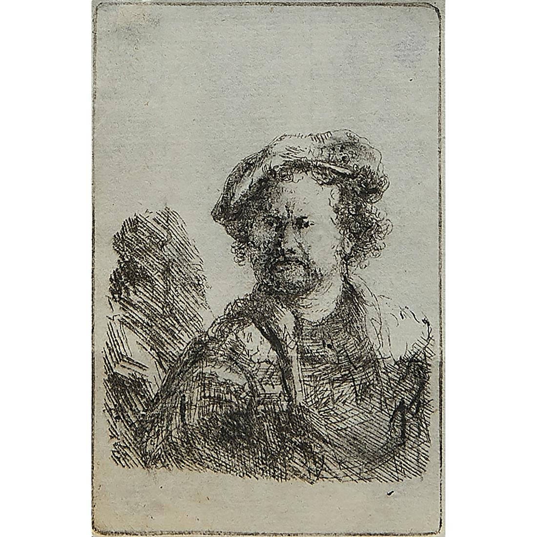 Rembrandt van Rijn, Self Portrait in Flat Cap… (1 of 4)