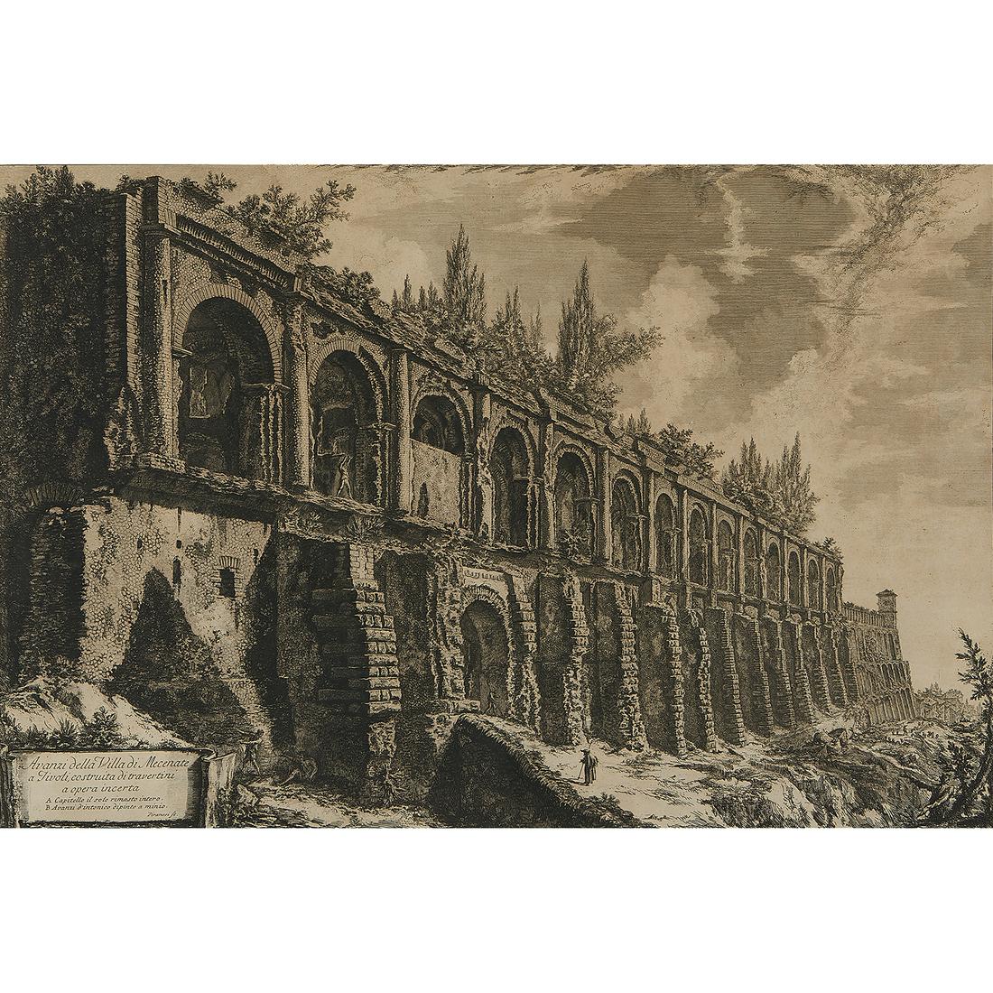 Giovanni Battista Piranesi, Avanzi della Villa… (1 of 2)