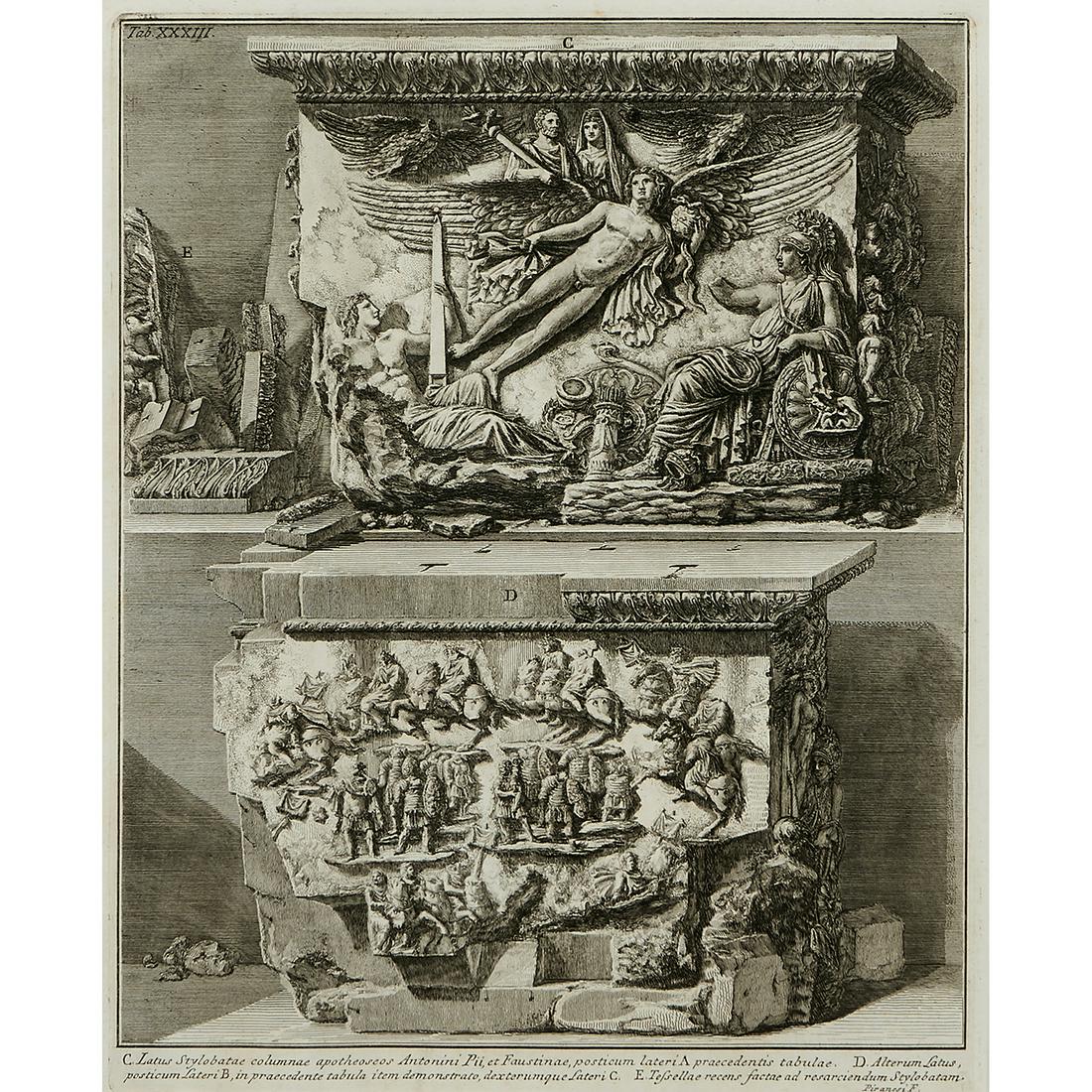 Francesco Piranesi, Latus Stylobatae… (1 of 2)