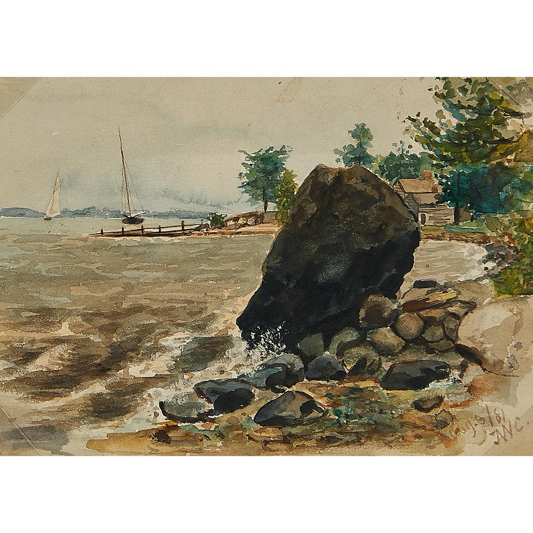 Attributed to John William Casilear, Rocky… (1 of 2)