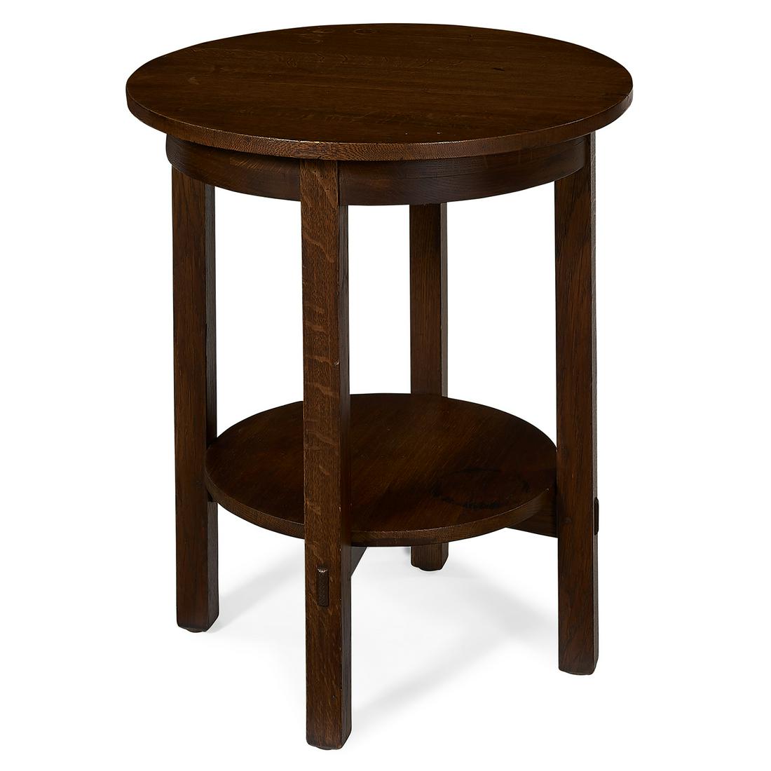 L. & J.G. Stickley lamp table, #540 (1 of 1)