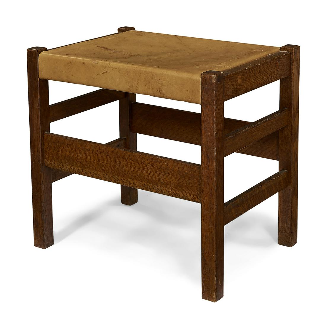 L. & J.G. Stickley footstool, #391 (1 of 1)