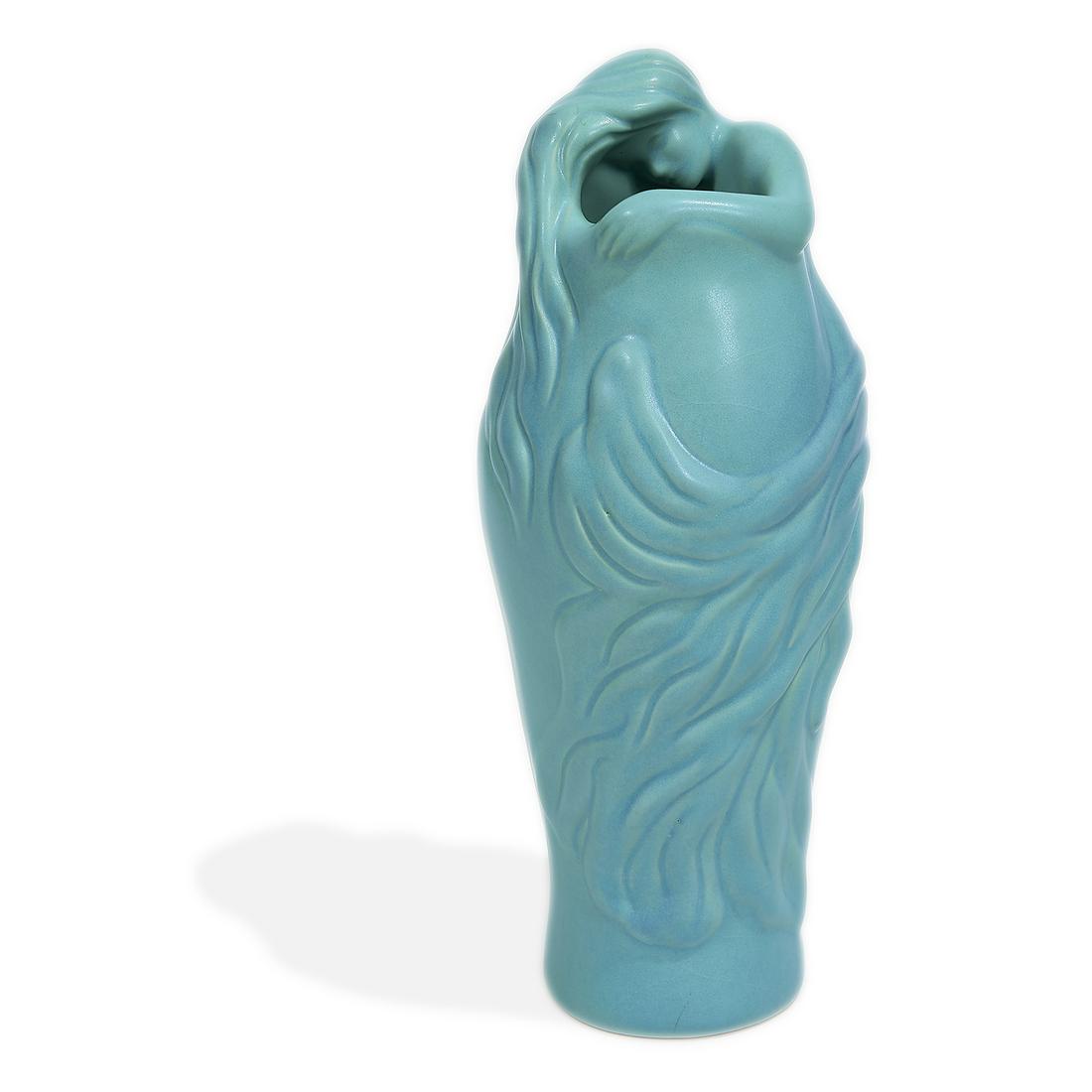 Van Briggle Pottery Lorelei vase (1 of 4)