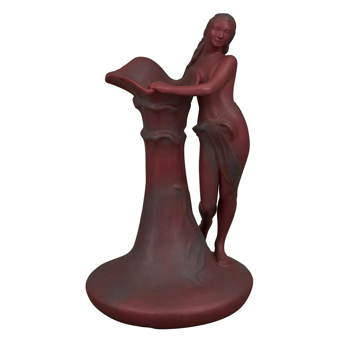 Van Briggle Pottery Anna Van figural vase (1 of 3)