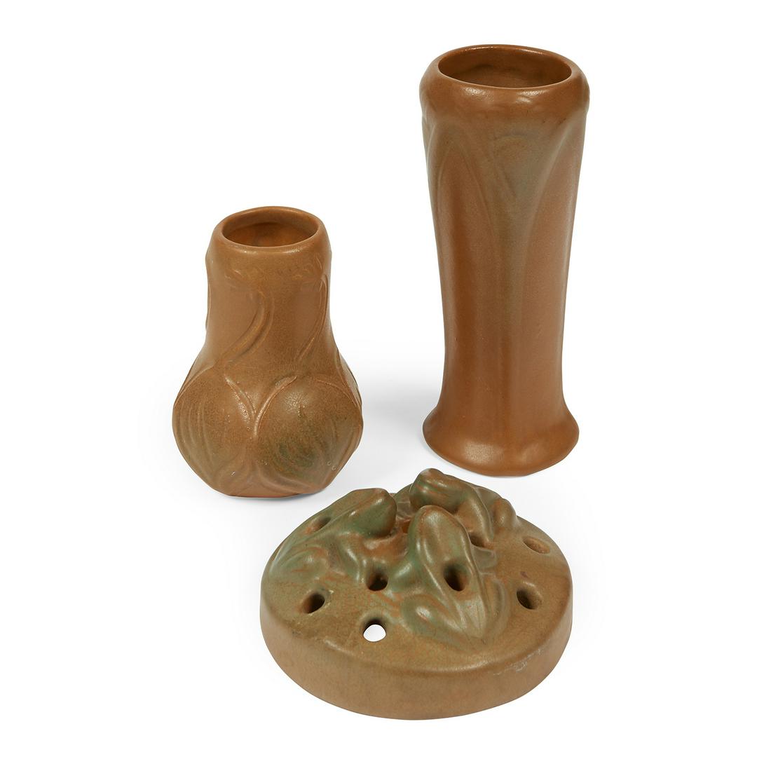 Van Briggle Pottery vases, two (1 of 5)