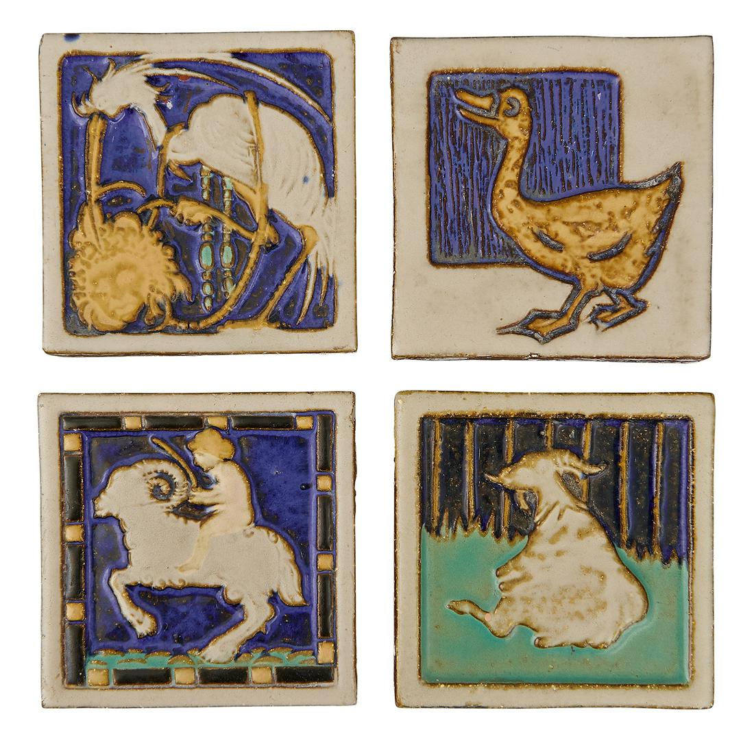 Mosaic Tile Company animal tiles, four (1 of 2)