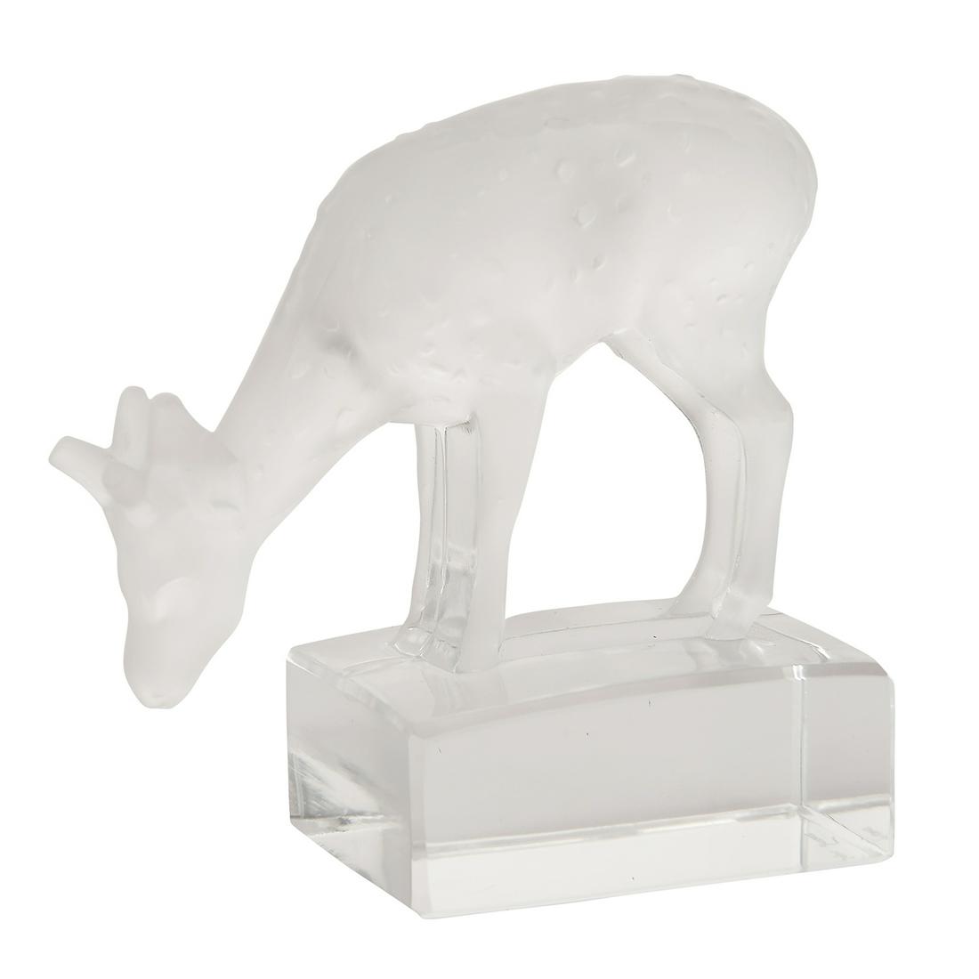 Lalique Daim deer paperweight (1 of 2)