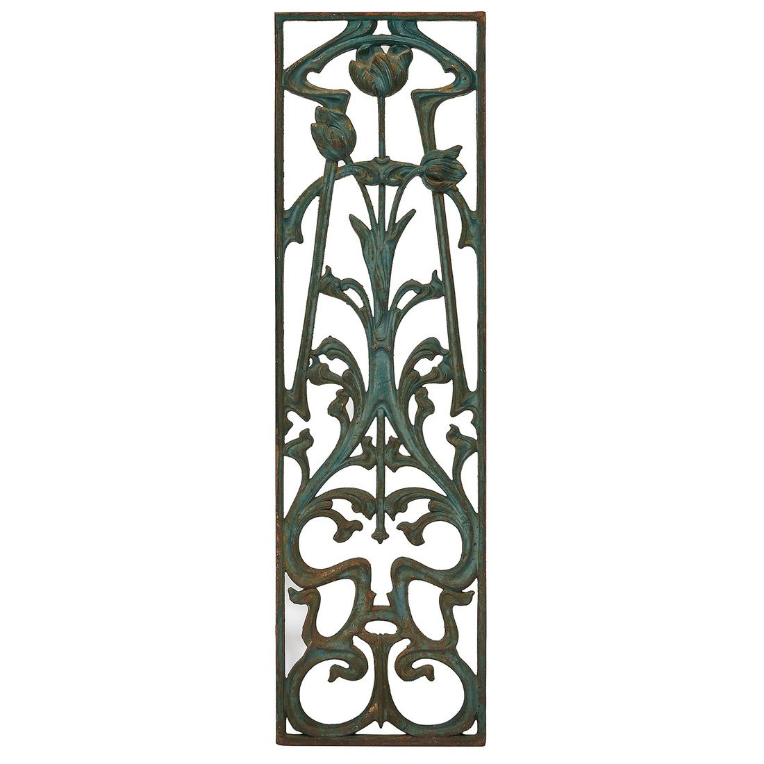 Bayard & Saint-Dizier Art Nouveau door panel / element (1 of 1)