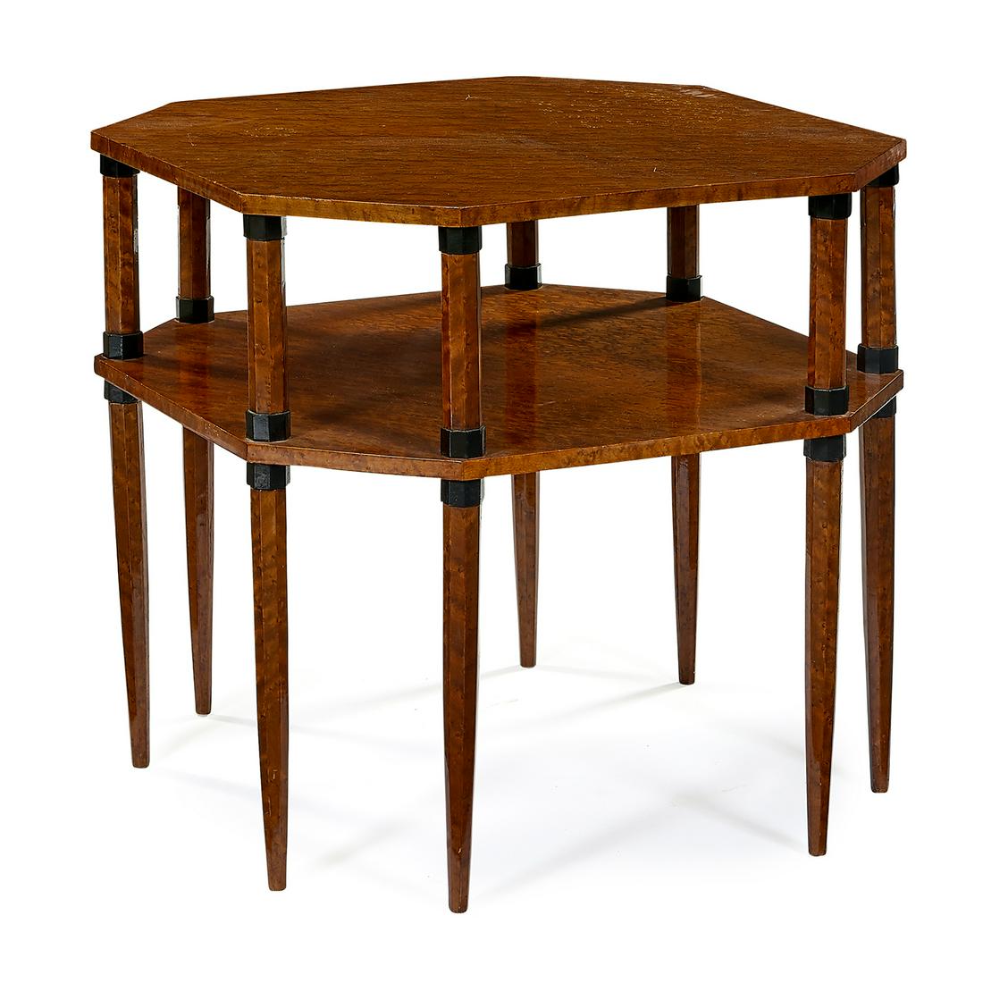 Art Deco Style two-tiered occasional table (1 of 1)