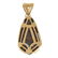 Contemporary boulder opal and diamond pendant - 2