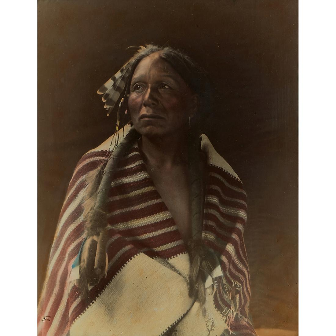 Carl Moon, Chief Gray Hawk, Taos, circa 1910 (1 of 2)