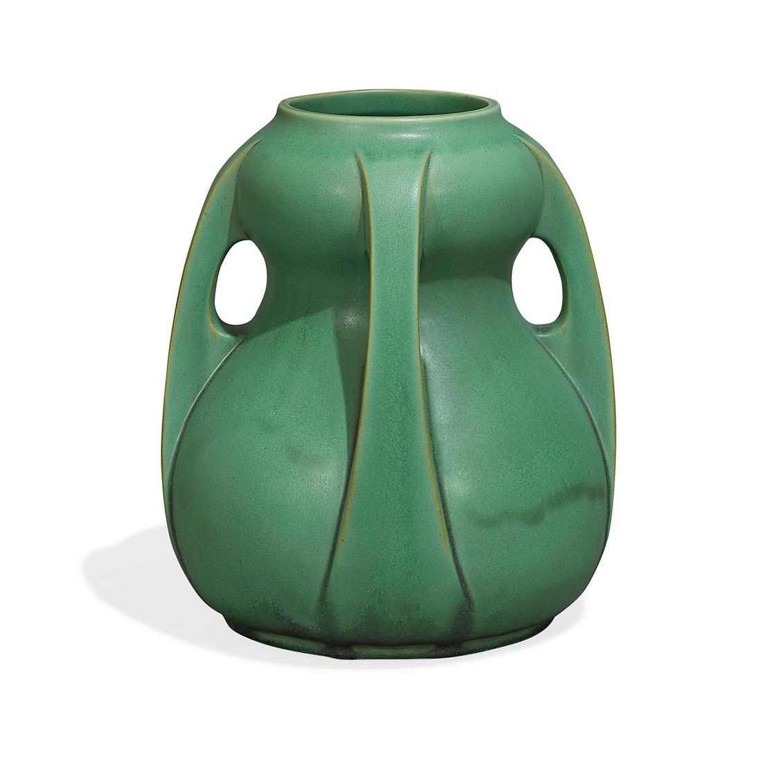 Teco, W.B. Mundie, designer, large vase, #287A (1 of 3)