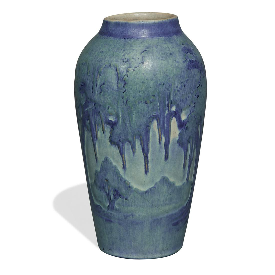 Anna F. Simpson for Newcomb College scenic vase (1 of 4)