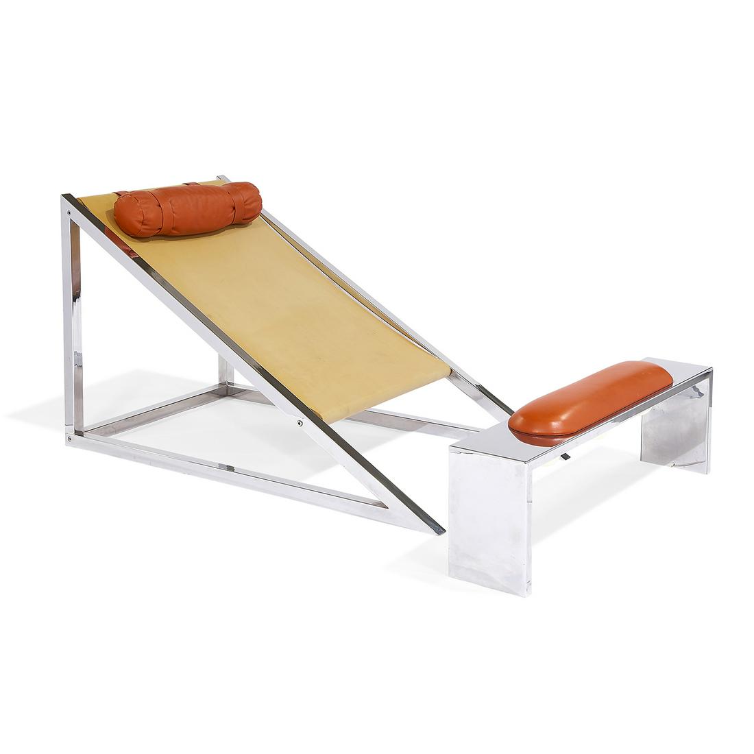 Archizoom Associati for Poltronova chair/ottoman (1 of 2)