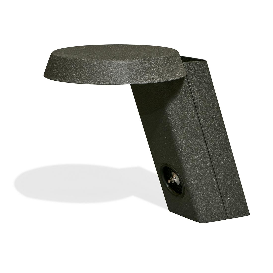 Gino Sarfatti for Arteluce halogen table lamp: Gino Sarfatti (1912-1985) for Arteluce halogen table lamp, #607 Italy, 1971 lacquered aluminum sticker label 9 3/4"w x 15 1/4"d x 12 1/4"h Catalog Note: Along with Richard Sapper, who created the adju