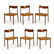 Danish Modern dining chairs, set of six