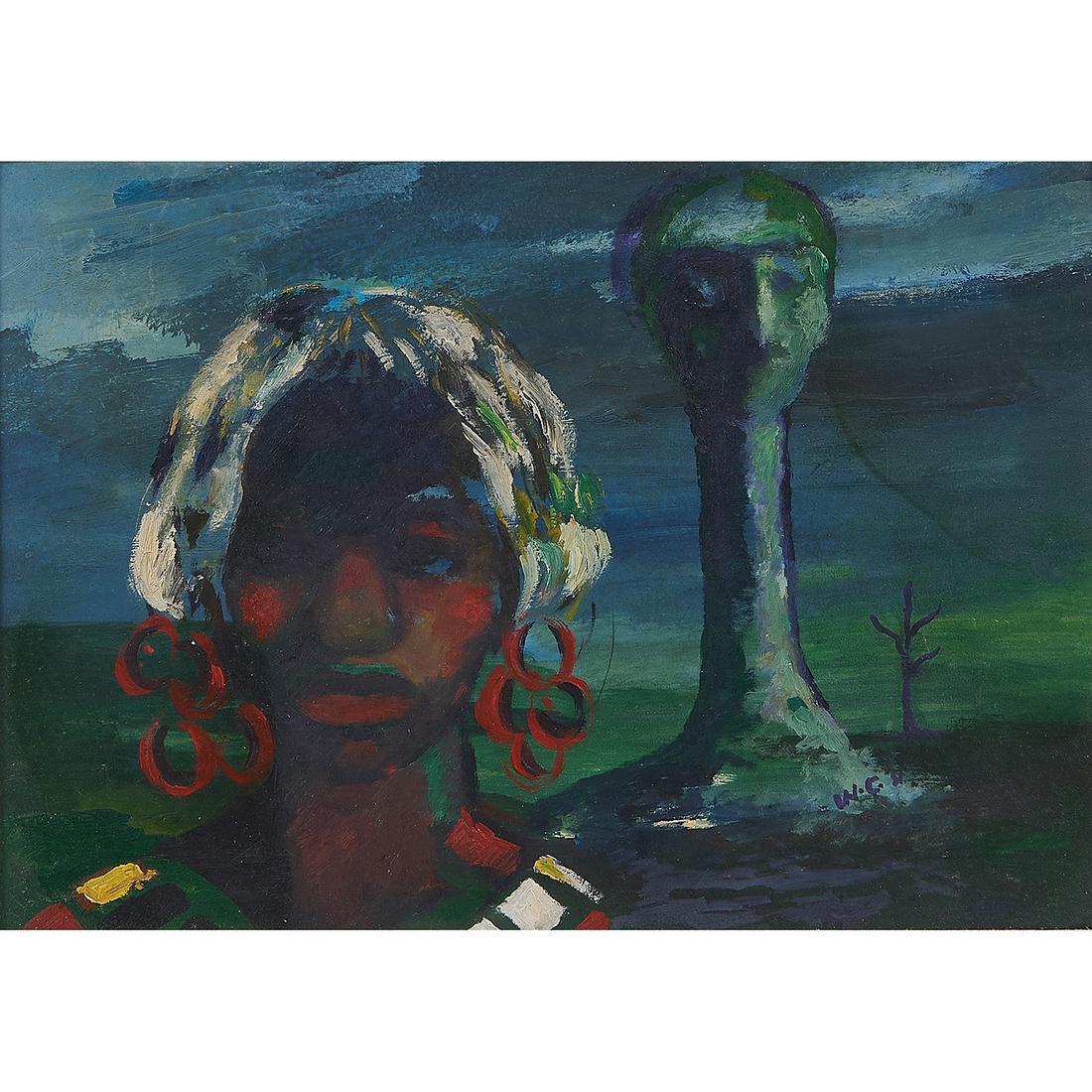 Attributed to William Sylvester Carter, Woman (1 of 2)