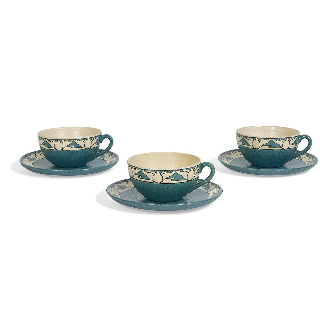 Saturday Evening Girls Lotus cups and saucers (1 of 2)