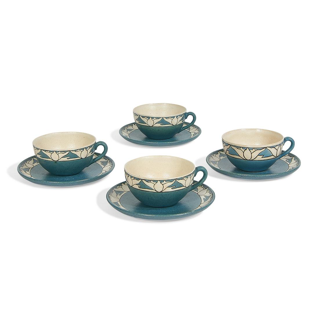 Saturday Evening Girls Lotus cups and saucers (1 of 2)