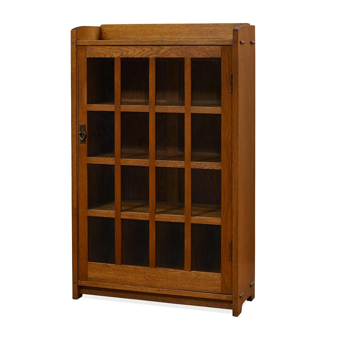 Gustav Stickley single-door bookcase, #715 (1 of 1)