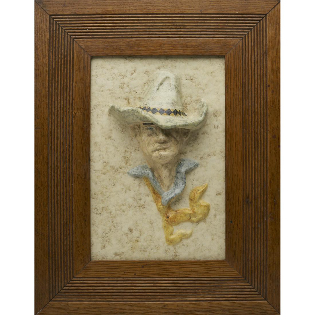 Northwestern Terra Cotta Co. relief portrait tile (1 of 1)