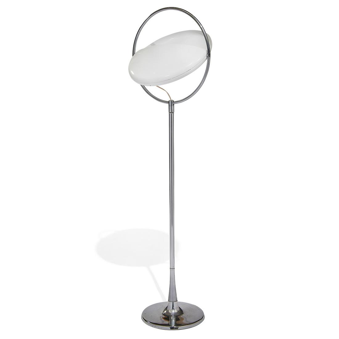 Italian Modern saucer floor lamp (1 of 3)