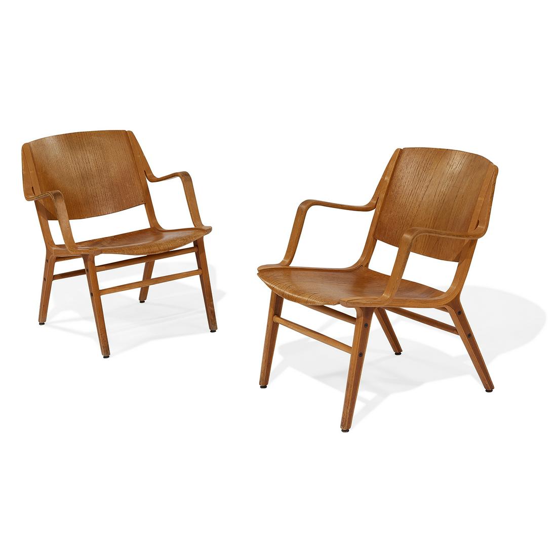 Peter Hvidt & Orla Mølgaard-Nielsen Ax chairs, pr (1 of 1)