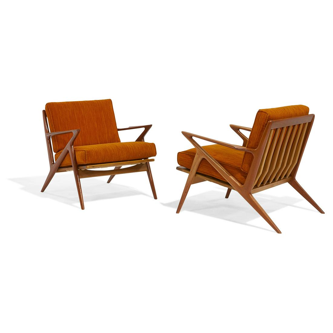 Poul Jensen for Selig lounge chairs, pair (1 of 1)