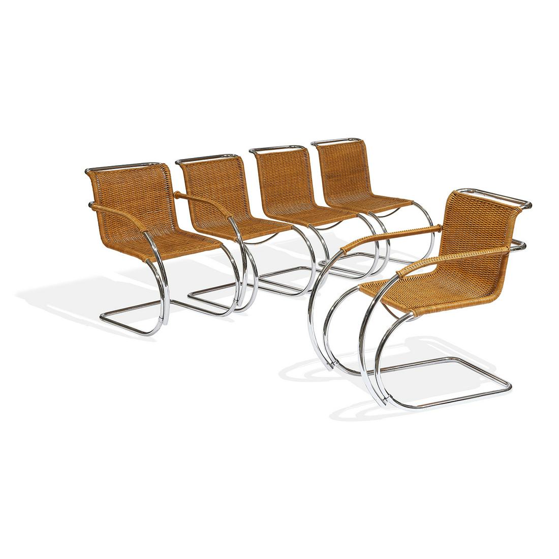 Ludwig Mies van der Rohe MR-20 chairs, 5 (1 of 1)