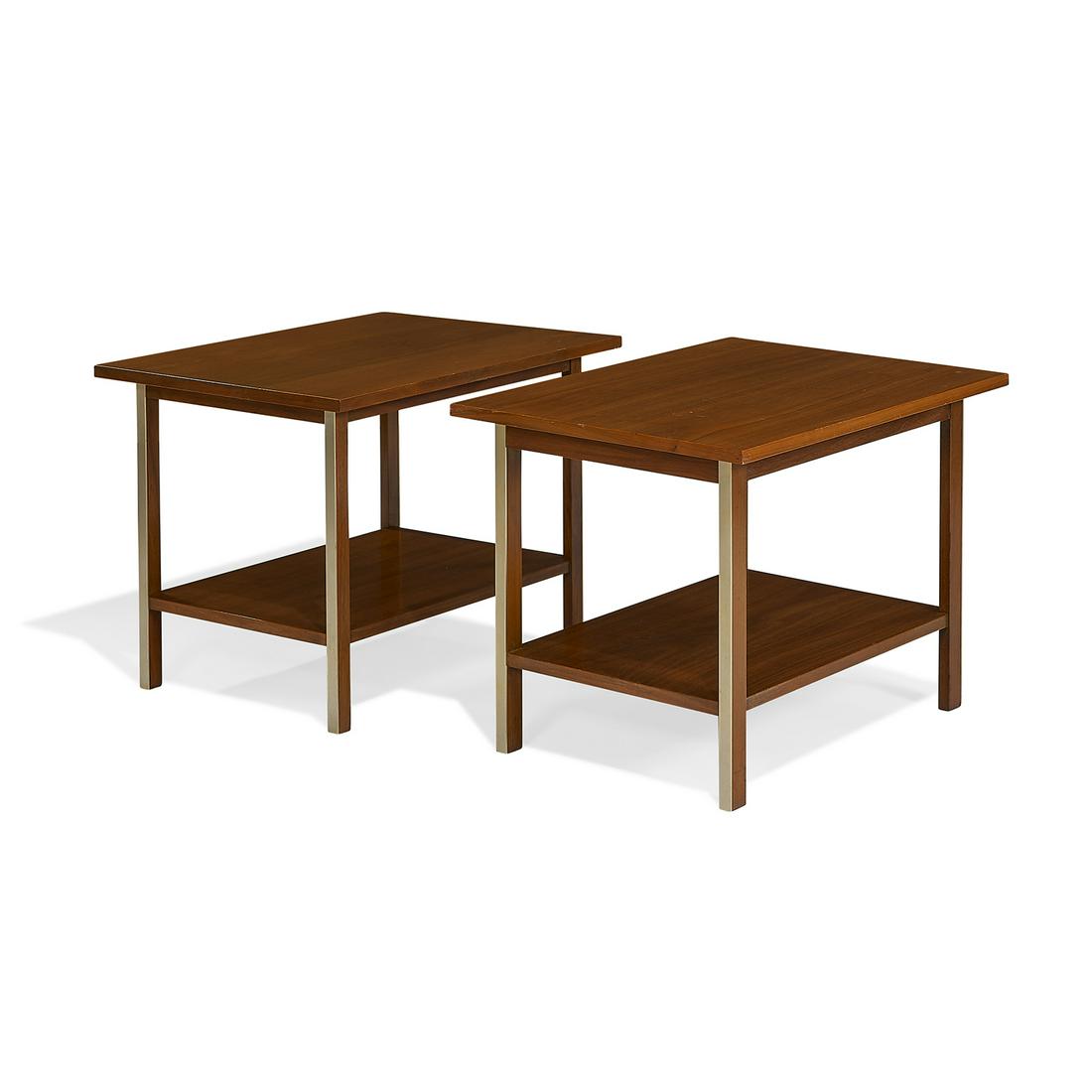 Paul McCobb side tables, pair (1 of 1)