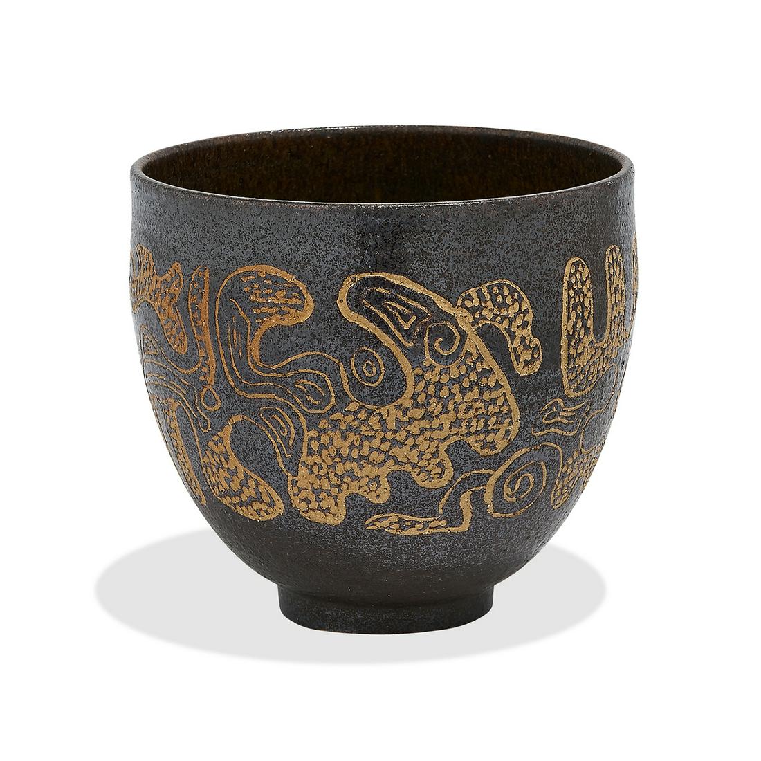 Edwin Scheier & Mary Scheier bowl (1 of 3)