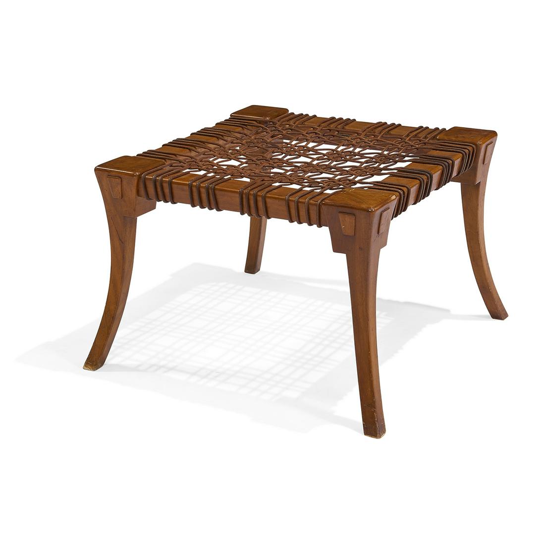 T.H. Robsjohn-Gibbings Klismos ottoman (1 of 3)