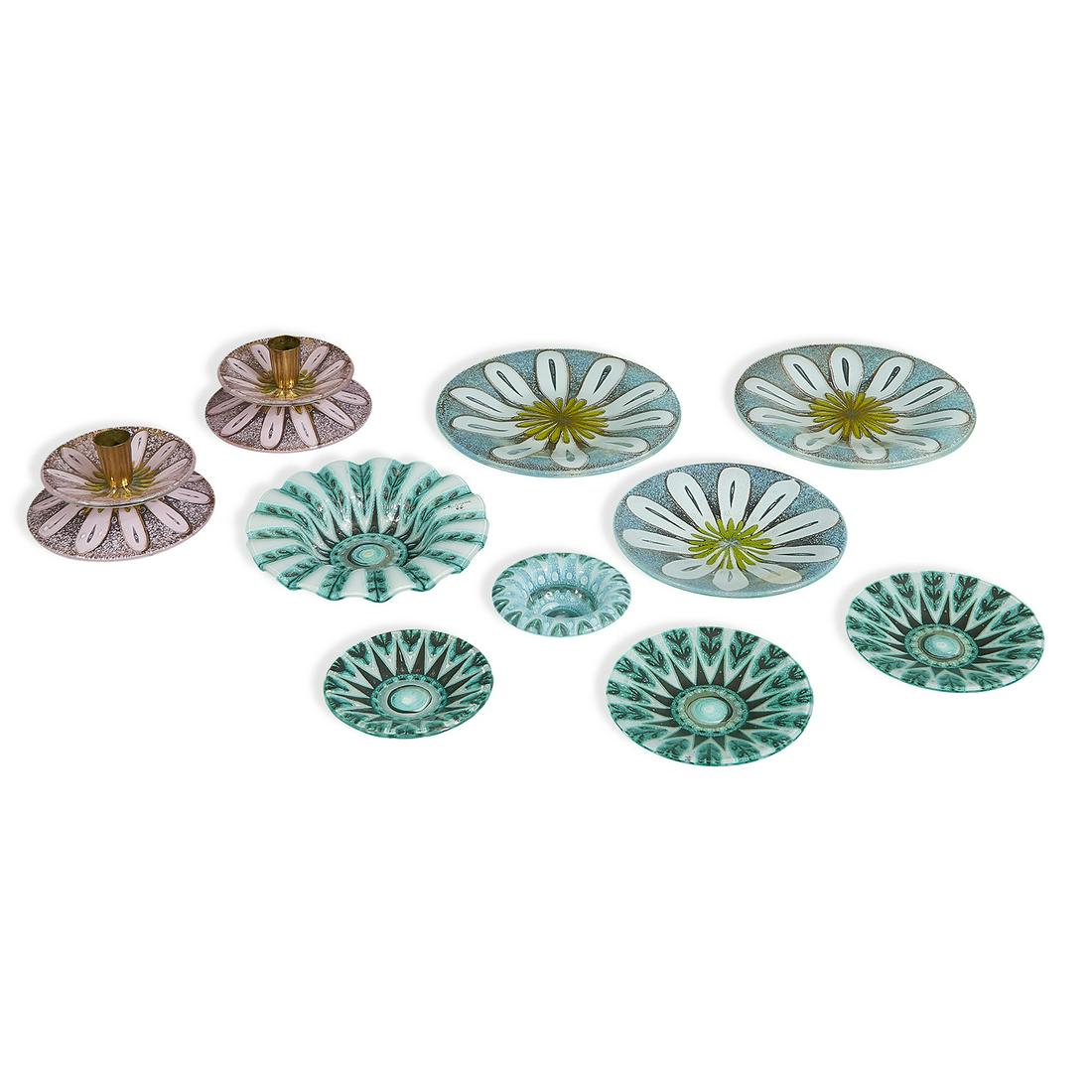 Michael Higgins  & Frances Higgins glass objects (1 of 3)