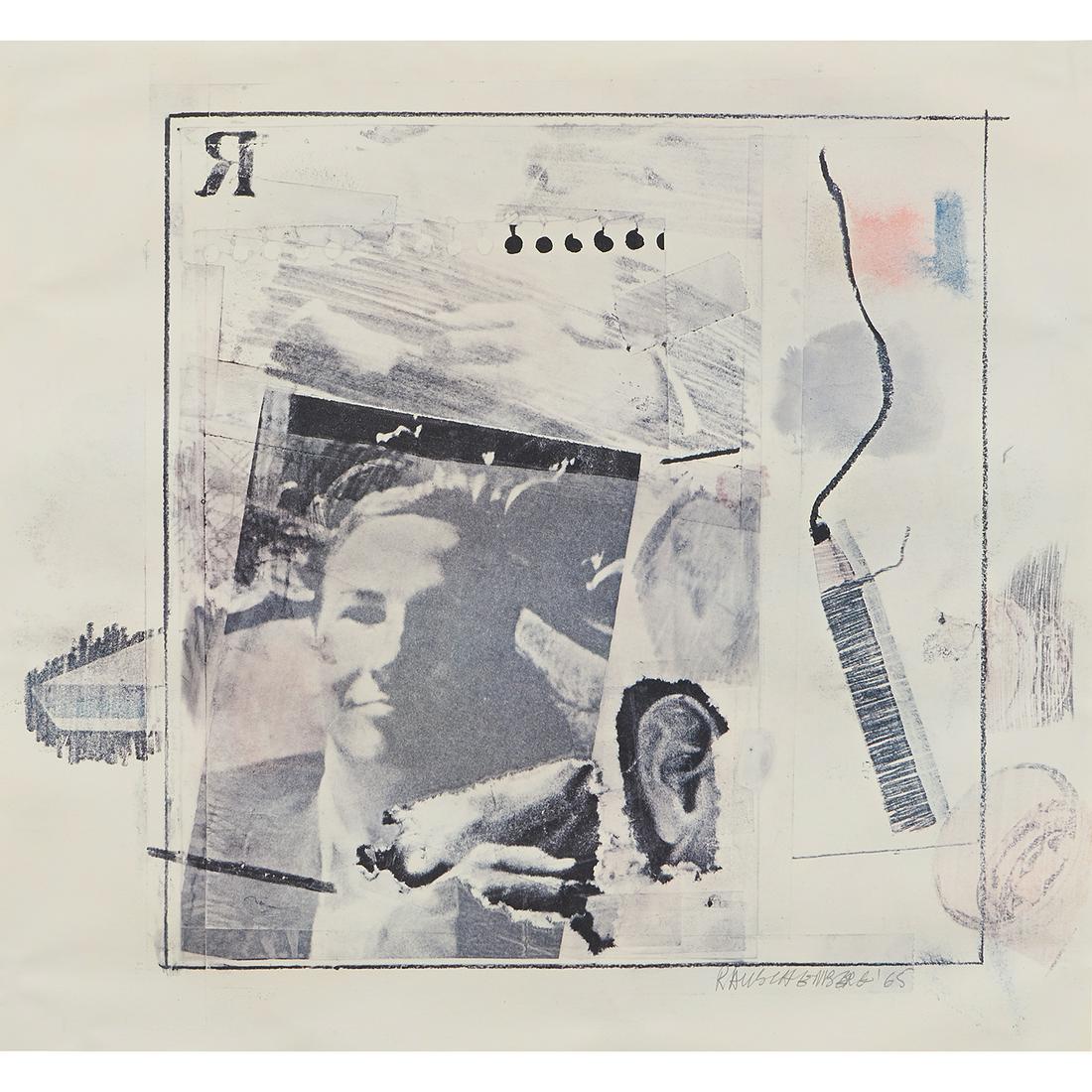 Robert Rauschenberg, Dawn Gallery Poster, 1965 (1 of 2)