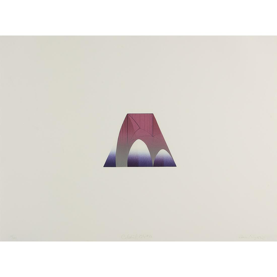 Dan Ramirez, Celestial City #13, 1983 (1 of 2)