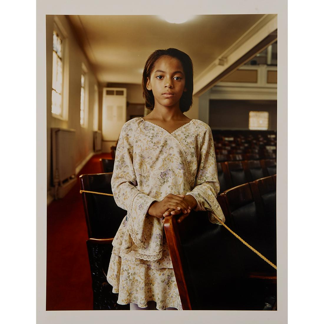 Paul D'Amato, Untitled chromogenic print: Paul D'Amato (American, b. 1956) Untitled chromogenic print initialed verso 14" x 11"