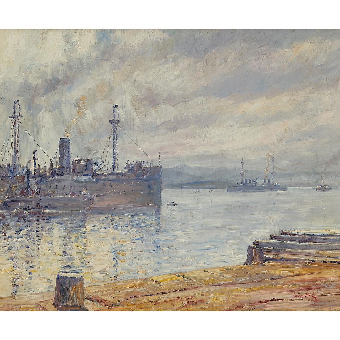 Louis Labro-Font, Coulon, 1929, oil on board (1 of 2)