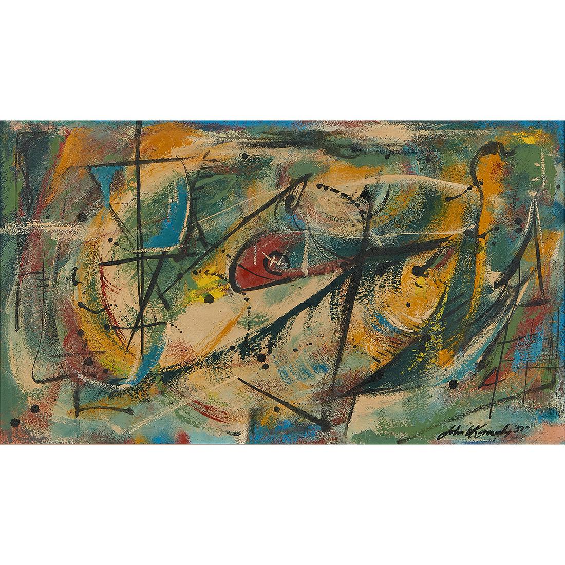 John William Kennedy, Abstraction, 1951 (1 of 2)