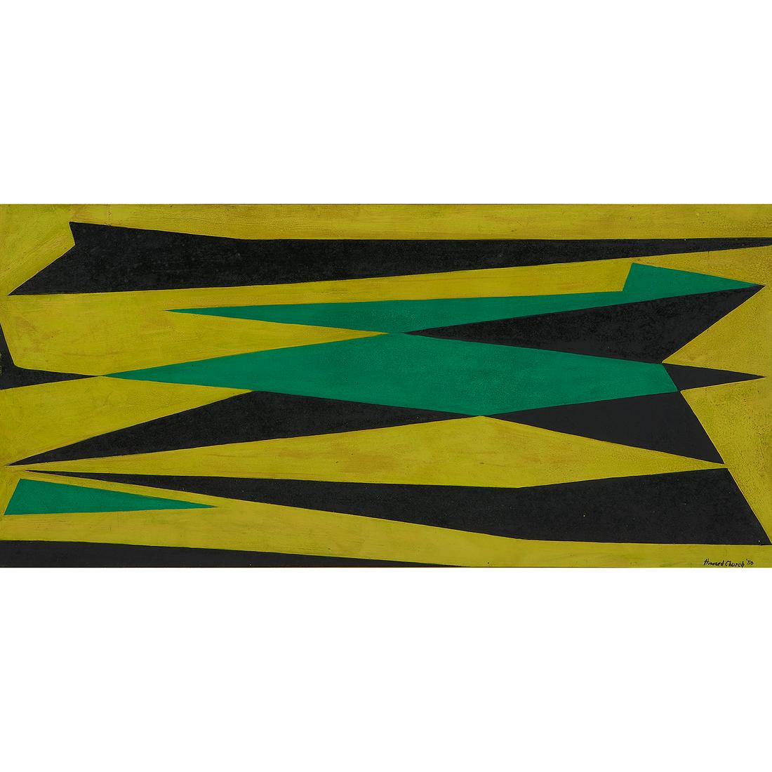 Howard Church, Needle Points, 1950 (1 of 3)