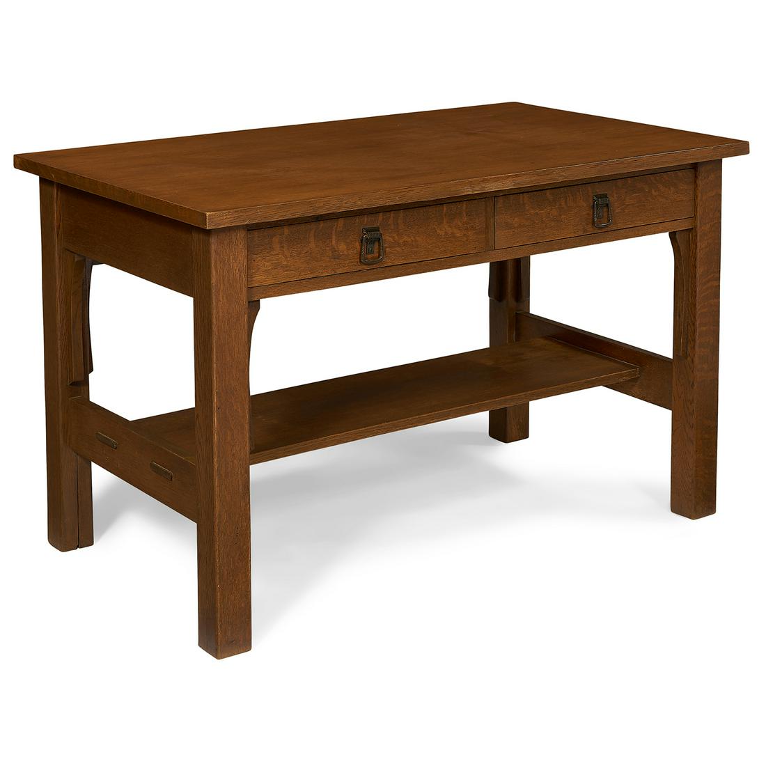 Arts & Crafts library table (1 of 1)