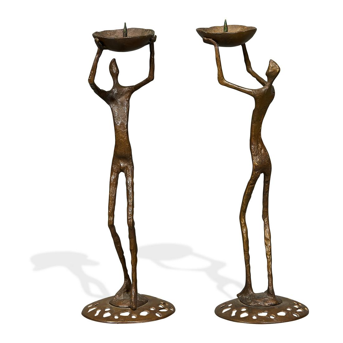 In the Style of Alberto Giacometti candle spikes (1 of 1)